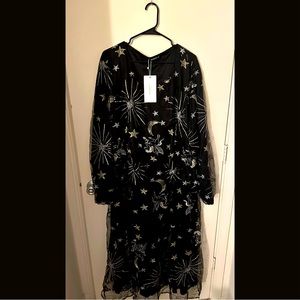 Whimsical astronomy dress